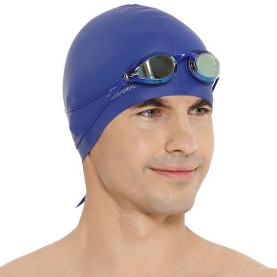 Шапочка для плавания Nuance, черная-4