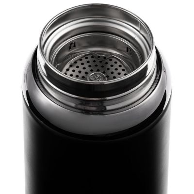 Смарт-термос с ситечком Termino, черный-3