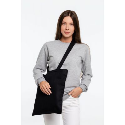 Сумка для покупок с регулируемыми ручками Leta, черная-8