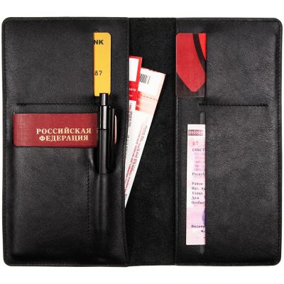 Дорожный органайзер Remini, черный-4