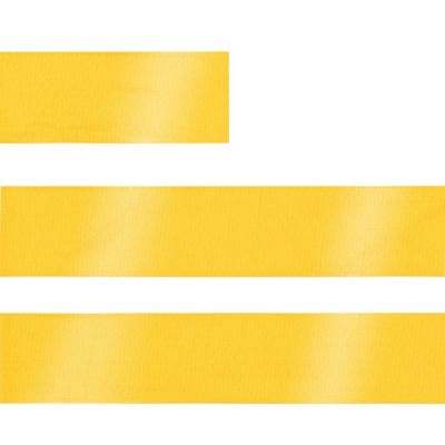 Лента сатиновая Satin 20 XL, желтая, 200 см-1