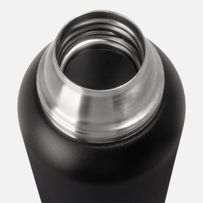 Термос Relaxika 1600 со стикерпаком, черный-5