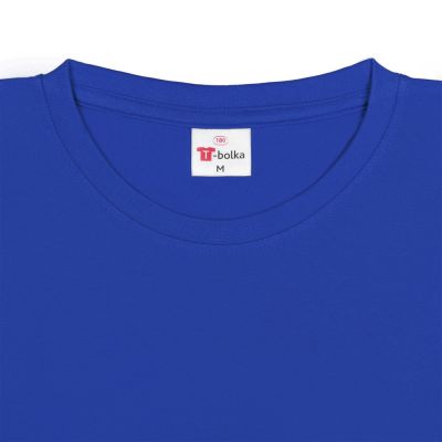 Футболка унисекс T-Bolka 180, ярко-синяя-3