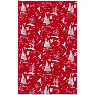 Плед «Русские сказки», красный-1