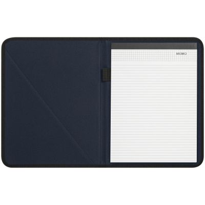 Папка с блокнотом Visitor, синяя-2