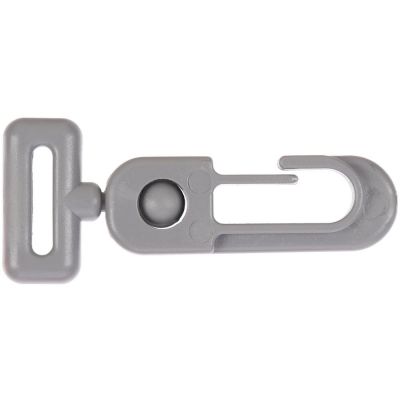 Застежка-карабин Carabine, S, серый-0