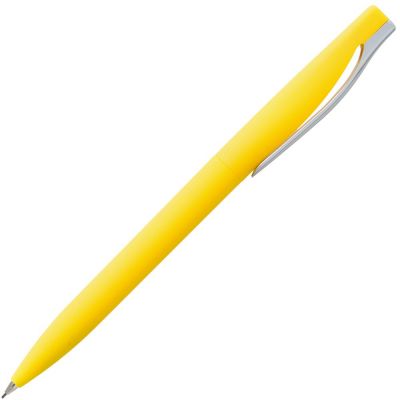 Карандаш механический Pin Soft Touch, желтый-2