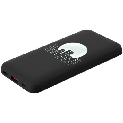 Аккумулятор с беспроводной зарядкой markBright Megapolis, 8000 мАч, черный-4