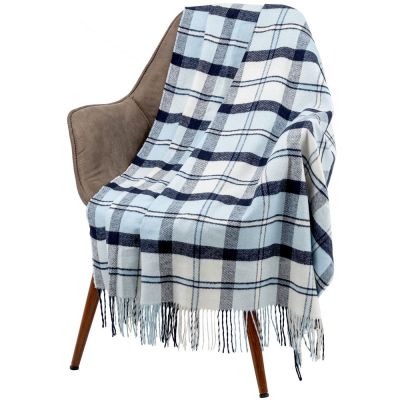 Плед London, синий-1