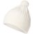 Шапка Knit Beat, белая (молочная)