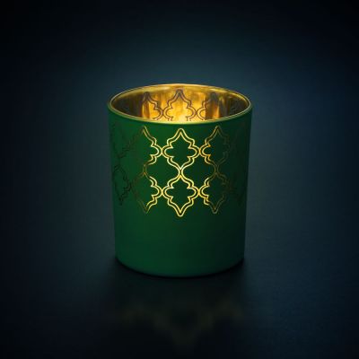 Подсвечник King, зеленый-5