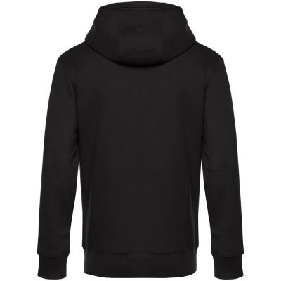 Толстовка с капюшоном унисекс King, черная-1