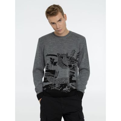 Джемпер «Серый в сером», серый-0