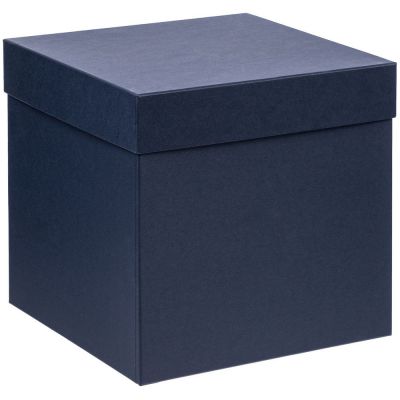 Коробка Cube, L, синяя-0