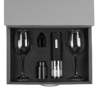 Набор Wine Case, черный-1