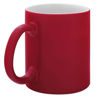Кружка «Хамелеон» ver.2, матовая, красная-1