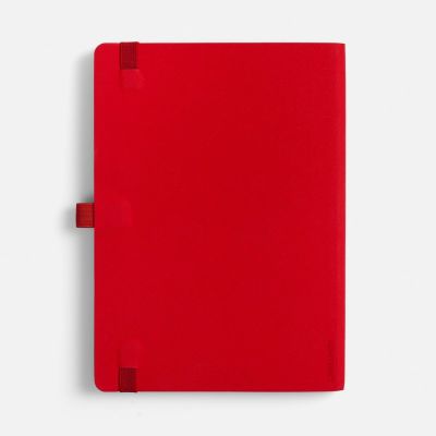 Ежедневник Peel Flex, недатированный, красный-2