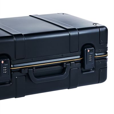 Чемодан Metal Luggage, черный-6