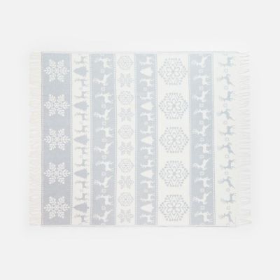 Плед «Скандинавия», серый-2