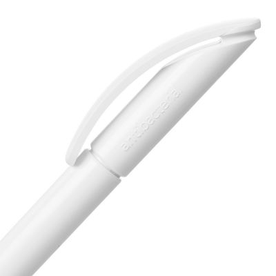 Ручка шариковая Prodir DS3 TPP Antibacterial, белая-2