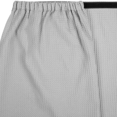 Килт вафельный мужской Onsen, светло-серый, единый размер-2