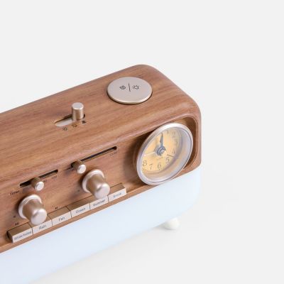 Bluetooth-колонка с беспроводной зарядкой, часами и подсветкой Multiverse, ver.2-5