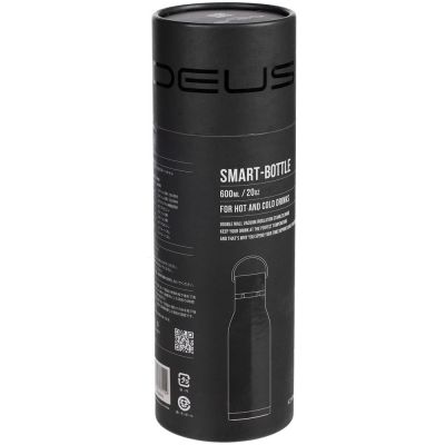 Термобутылка Tabenodo, черная-4