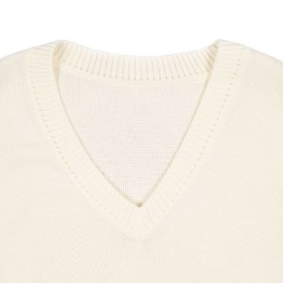 Жилет оверсайз унисекс Tad в сумке, молочно-белый-2