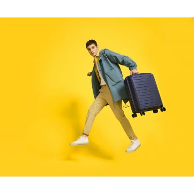 Чемодан Lightweight Luggage M, синий-3