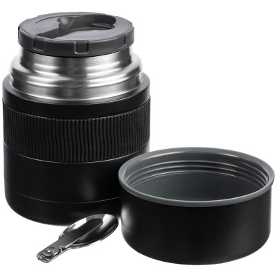 Термос для еды Takk Pappa, черный-2