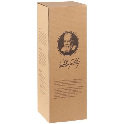 Термометр «Галилео» в деревянном корпусе, синий-5