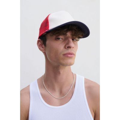 Бейсболка Blink, молочно-белая-3