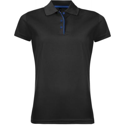 Рубашка поло женская Performer Women 180 черная-0
