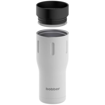 Термостакан Tumbler 470, вакуумный, белый-2