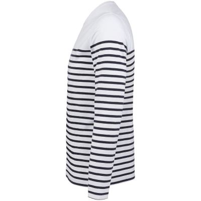 Футболка мужская с длинным рукавом Matelot LSL Men, белая с синим-2