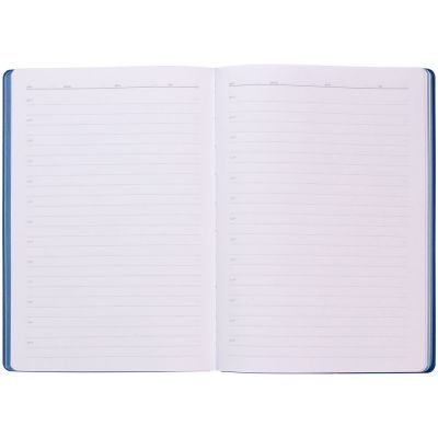 Ежедневник Flexpen Shall, недатированный, синий-9