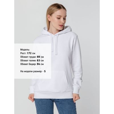 Худи унисекс Sublimatism, белое-8