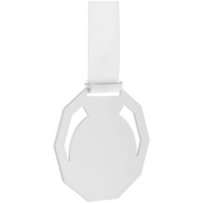 Медаль Steel Deca, белая-1