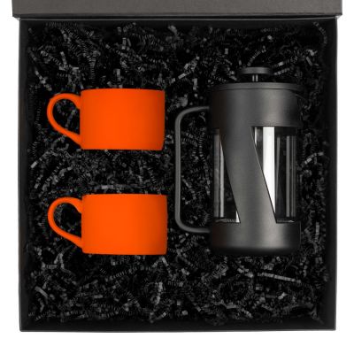 Набор для чая на 2 персоны Best Morning, оранжевый-1