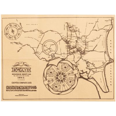 Флешка «Криптекс»® Compass Lock, 16 Гб-11