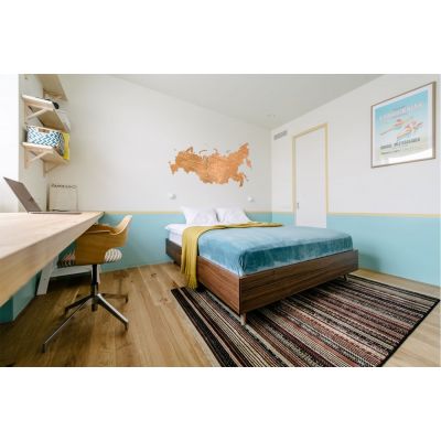 Деревянная карта России, дуб-7