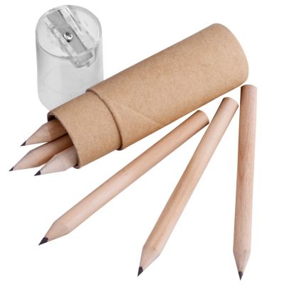 Набор карандашей Pencilvania Office с точилкой, прозрачный-3