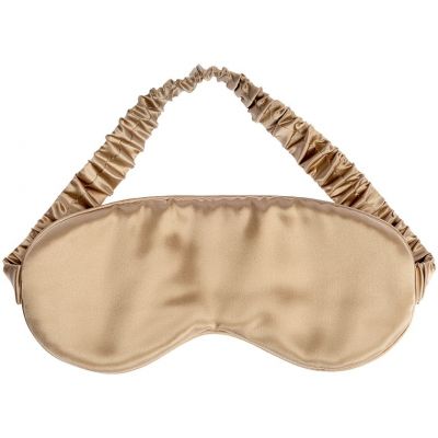 Маска для сна Essential, бежевая-0
