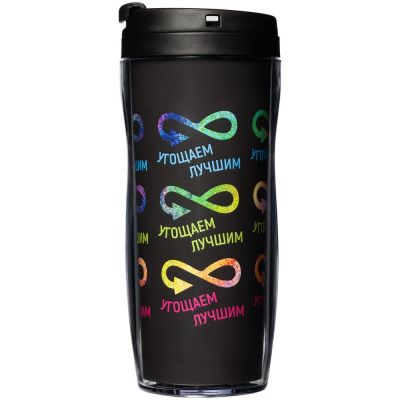 Термостакан Poster, с черной крышкой-0