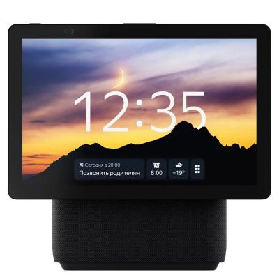 Умная колонка «Яндекс Станция Дуо Макс», черная-1