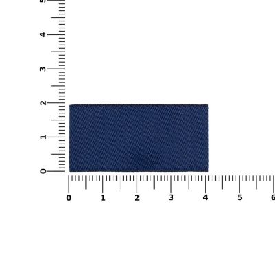 Лейбл тканевый Epsilon, XXS, темно-синий-2