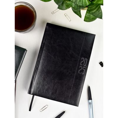 Ежедневник Baza, датированный, черный-2