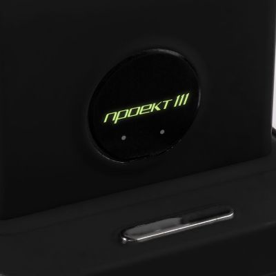 Зарядная станция с подсветкой Cooper Duo, черная-10