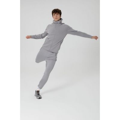 Куртка с капюшоном унисекс Begi, серая-11