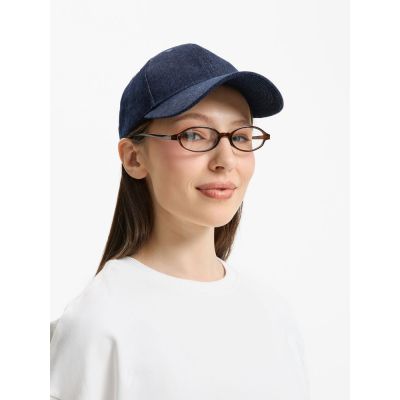 Бейсболка Denimate, темно-синяя-7